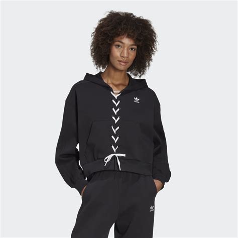 adidas always original laced hoodie|adidas Originals Women's Always Original Laced Hoodie.